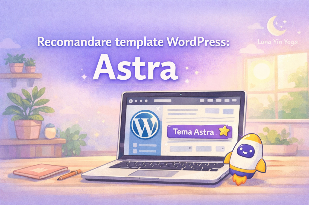 recomandare template WordPress