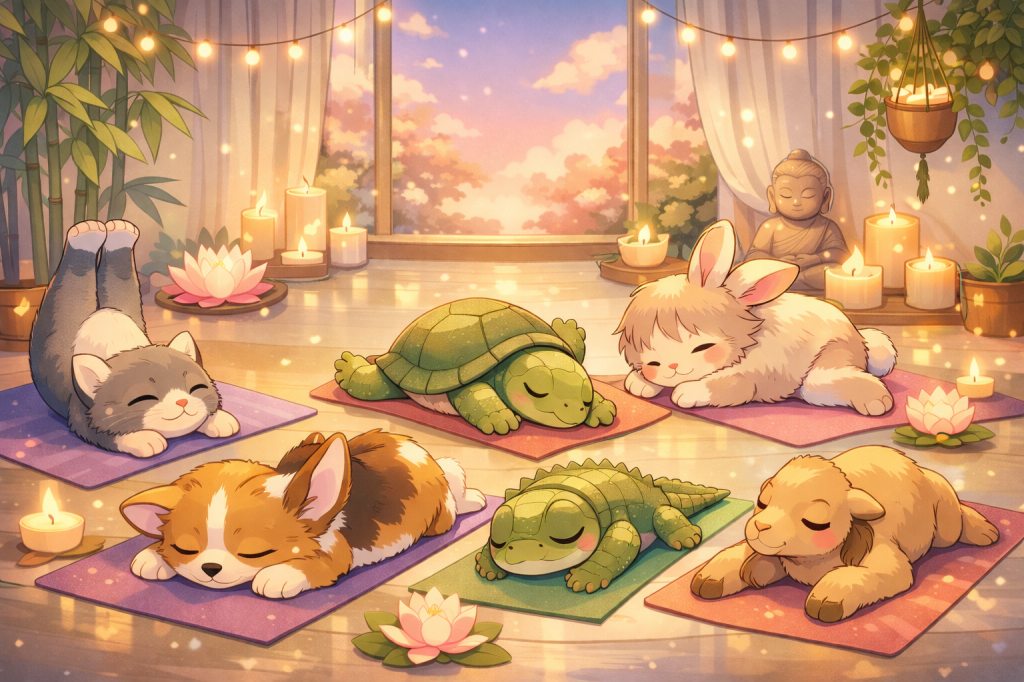 Cele trei sedinte de Yin Yoga in&nbsp;imagini