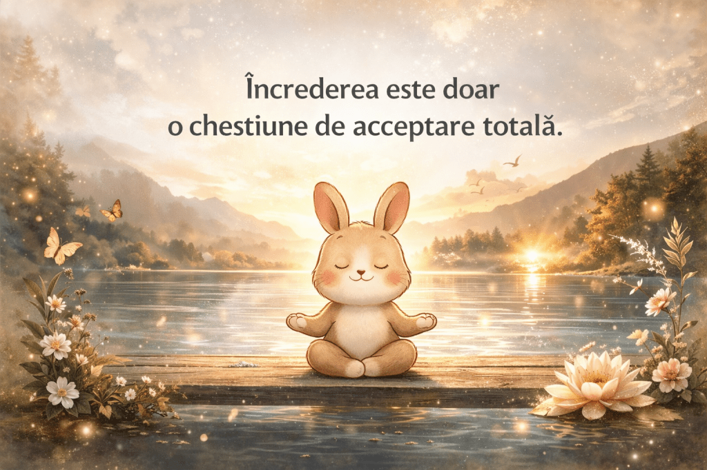 🦉 Încrederea este doar o chestiune de acceptare&nbsp;totală